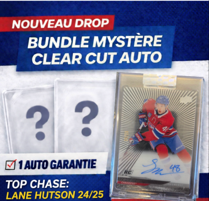 NOUVEAU DROP — TOP CHASE LANE HUTSON CLEAR CUT AUTO — La Shop à Cartes
