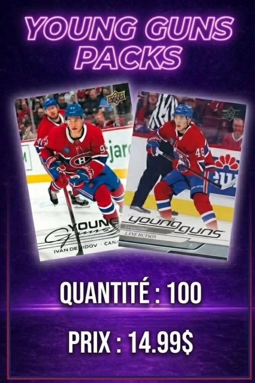 PACK MYSTÈRE YOUNG GUNS LSC2 — La Shop à Cartes