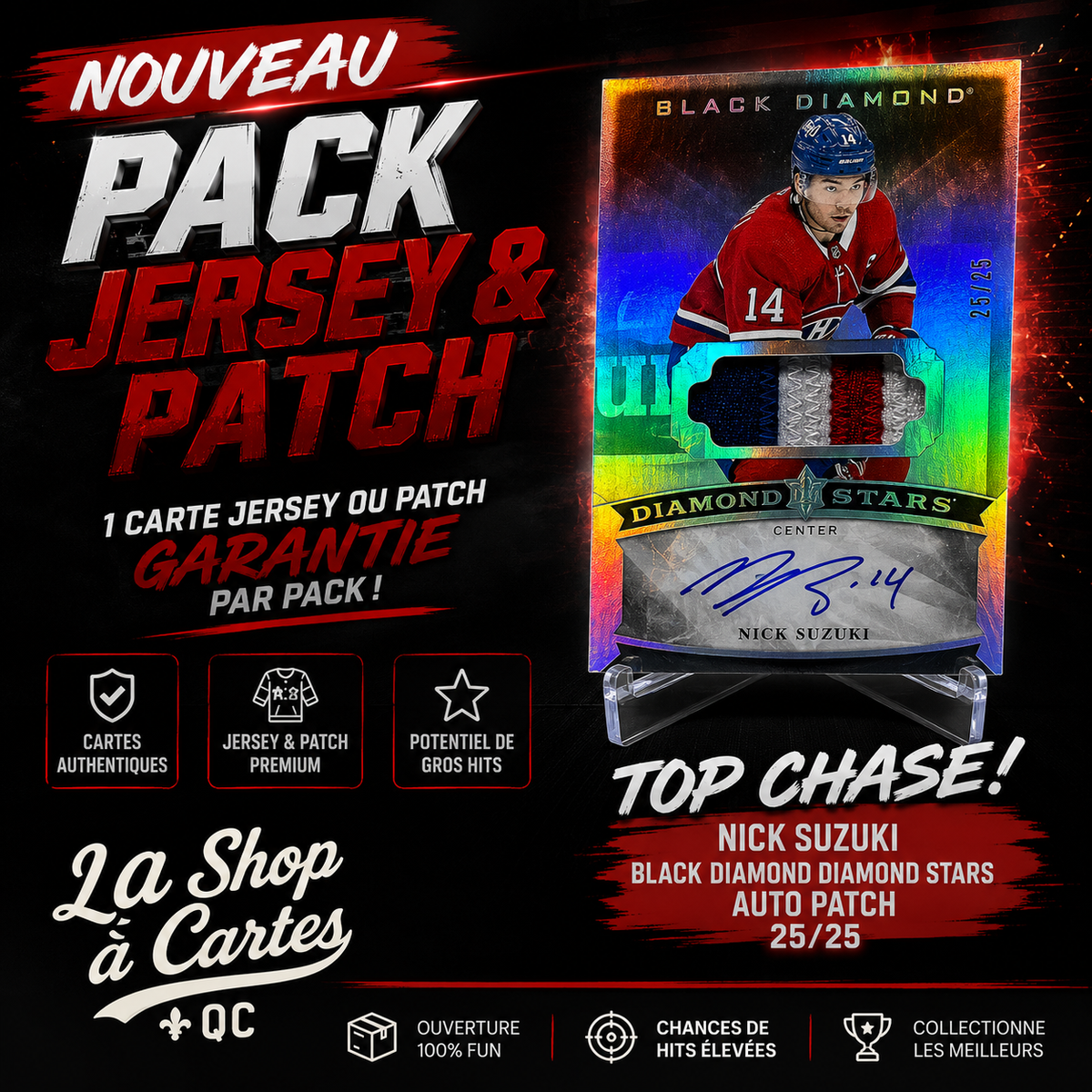 Pack Mystère Patchs et Jersey - LSC3 — La Shop à Cartes