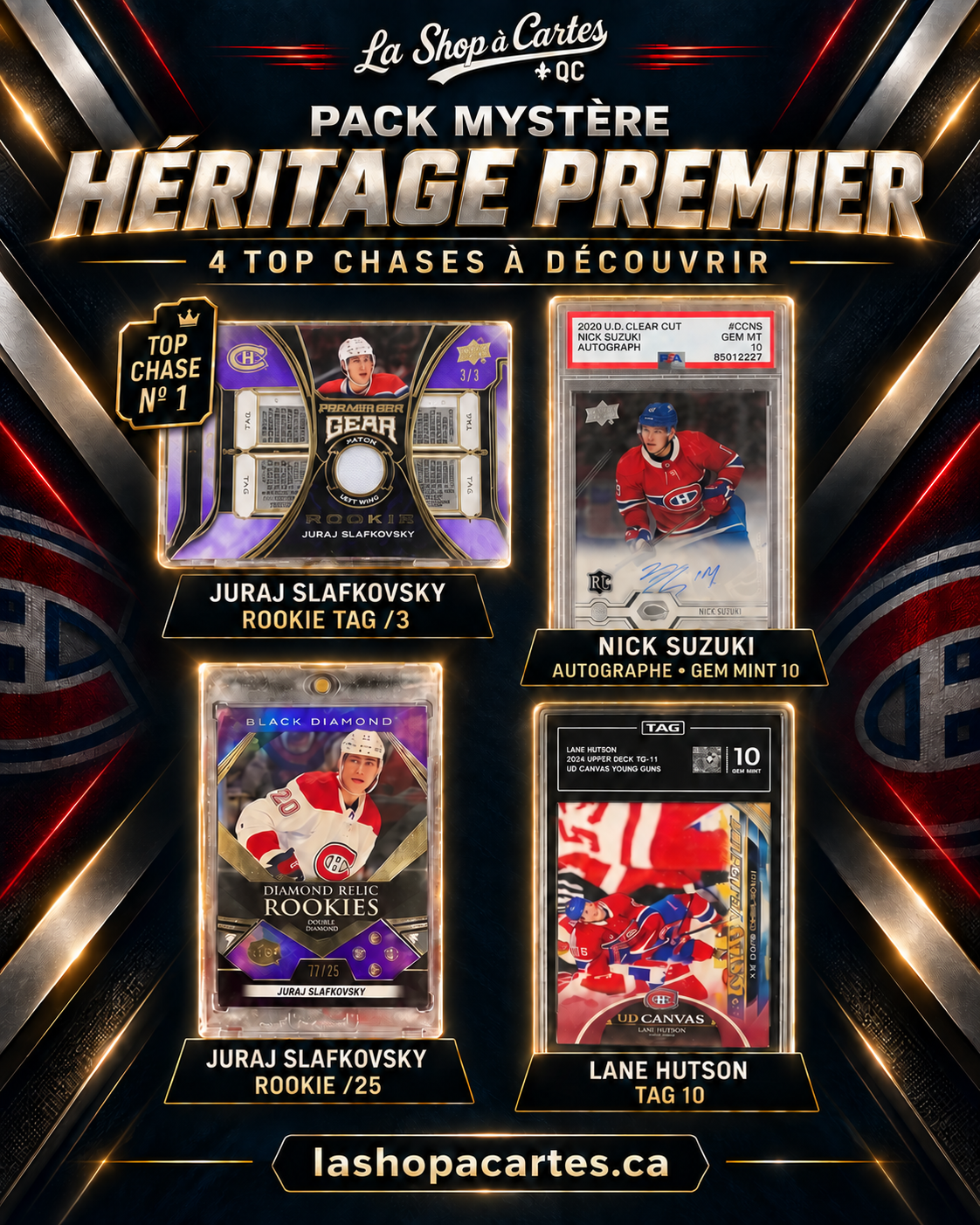 PACK MYSTÈRE HERITAGE PREMIER - LSC1 — La Shop à Cartes