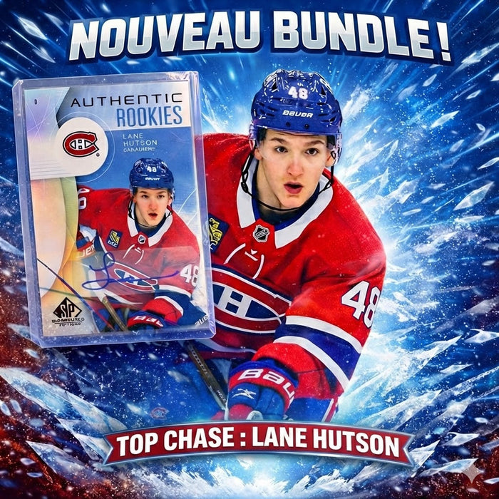 🔥 Bundle Auto Seulement — 1 Autographe Garantie (Top Chase Lane Hutson) 🔥 — La Shop à Cartes