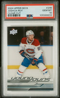 Joshua Roy Clear Cut Young Guns PSA 10 - Image 1