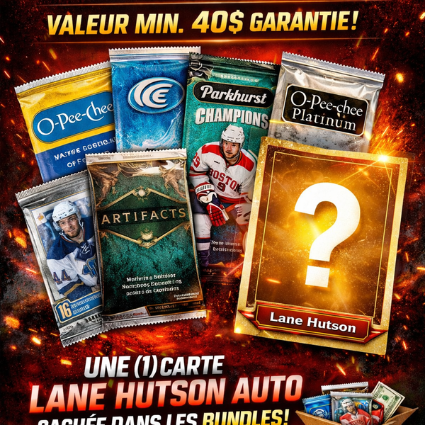 Bundle 5 Paquets Scellés Mystère  | Chase Lane Hutson AUTO