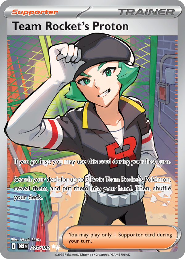 Team Rocket's Proton (UR) - Destined Rivals #227/182 - Image 1