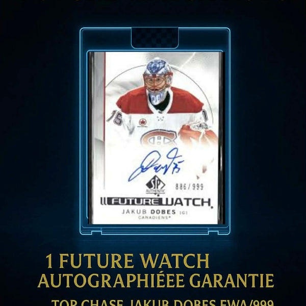 Bundle Future Watch Autographiée – Hockey (Top Hit : Jakub Dobes)