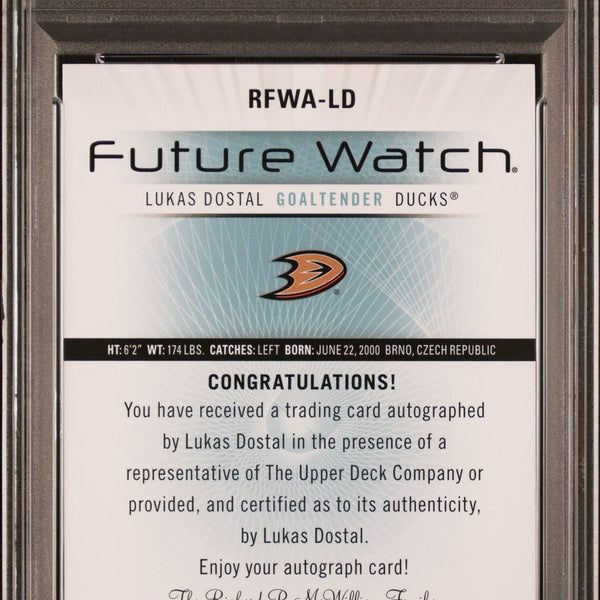 Lukas Dostal Future Watch Auto SPA PSA 10/Auto 10 - Image 2