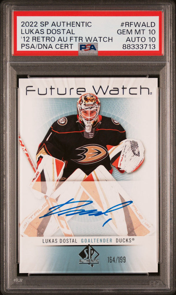Lukas Dostal Future Watch Auto SPA PSA 10/Auto 10