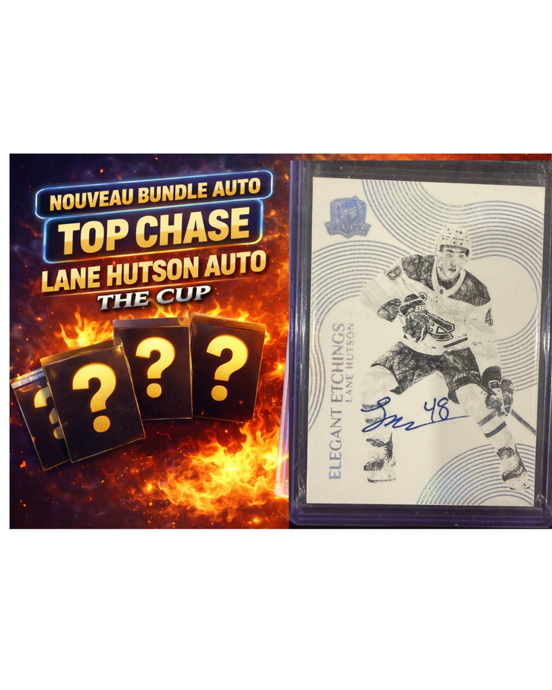 Bundle Auto – Top Chase Lane Hutson Auto The Cup