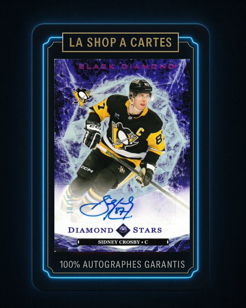 Auto Mystère BIG HIT – Chase Sidney Crosby Auto Black Diamond  /10