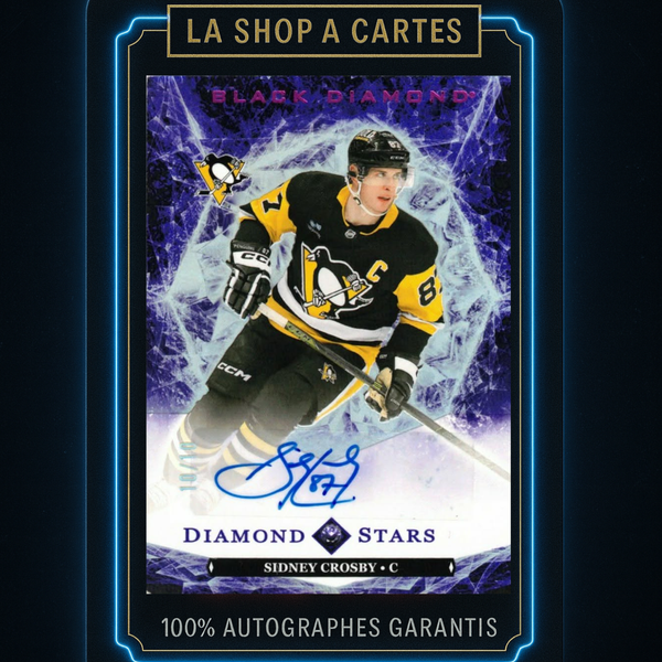Auto Mystère BIG HIT – Chase Sidney Crosby Auto Black Diamond  /10