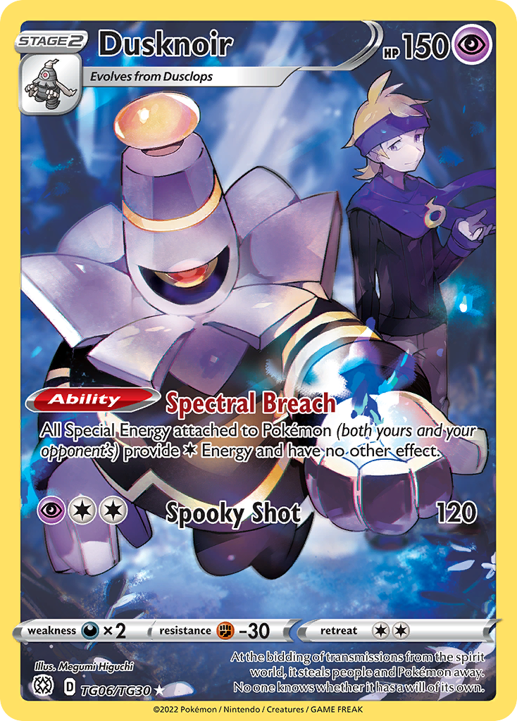 Dusknoir (UR) - Brilliant Stars Trainer Gallery #TG06/TG30