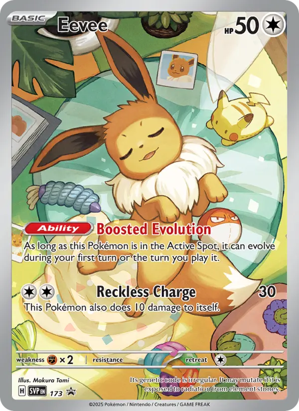 Eevee (Promo) - Scarlet & Violet Promo #173 — PSA 10 - Image 1