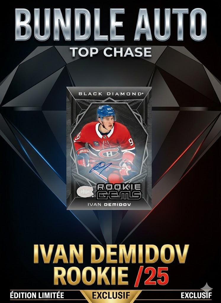 🔥 Bundle Auto Seulement – TOP CHASE: Ivan Demidov Rookie /25🔥